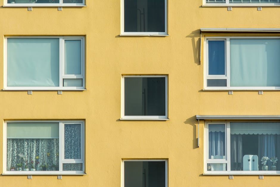 Modern house exterior displaying new windows